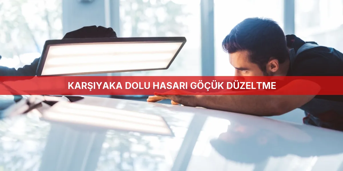 Karşıyaka Dolu Hasarı Göçük Düzeltme